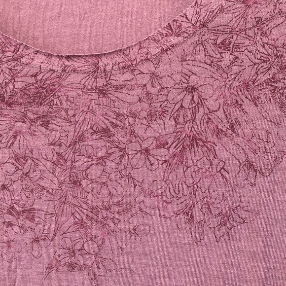 Martin + OSA Purple Crinkle Tissue Tee - Picture 2 of 5
